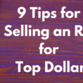 how to get top dollar selling an RV